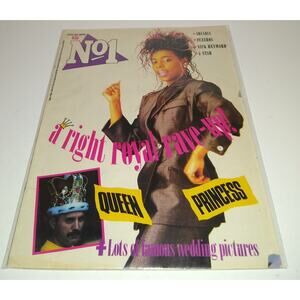 No1 Magazine July 26, 1986 Arcadia Fuzzbox Nick Heyward 5 Star